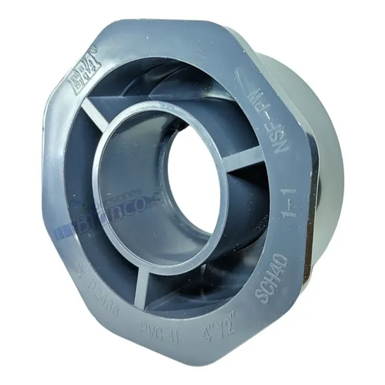 Reducción Bushing Pvc 4x2 Pulgadas
