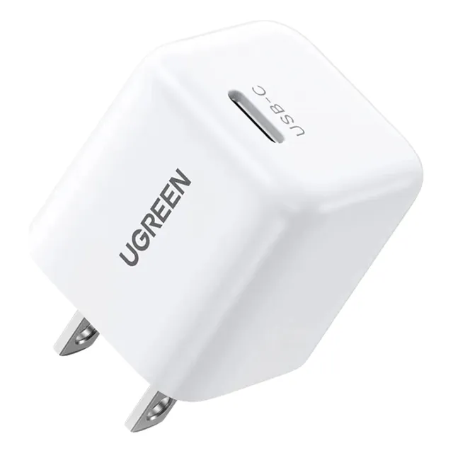 Adaptador Ugreen Mini 20w Fast Usb-c Power Delivery Blanco