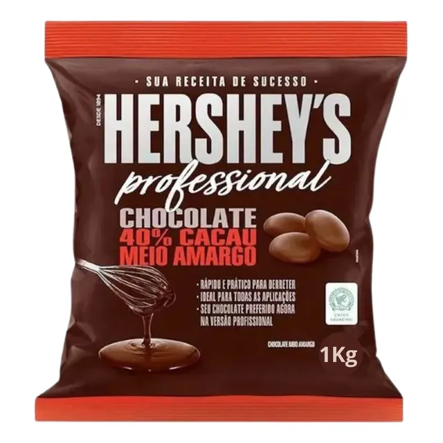 Hershey's Professional De 1.01kg Chocolate Meio Amargo
