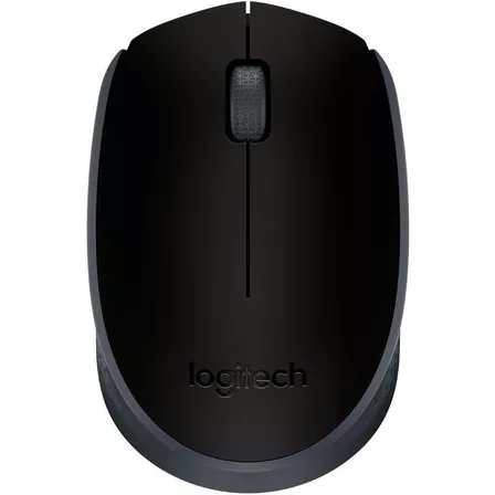 Mouse Logitech M170 Sem Fio Rc/nano Preto/grafite Cor Preto