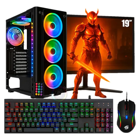 Pc Gamer Completo Ryzen 7 / Placa Video 16gb Ddr5 / 32g Ddr4
