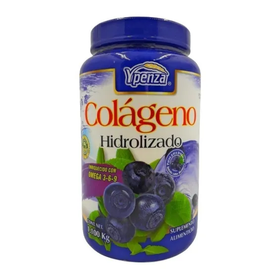 Suplemento En Polvo Ypenza Colágeno Hidrolizado Blueberry