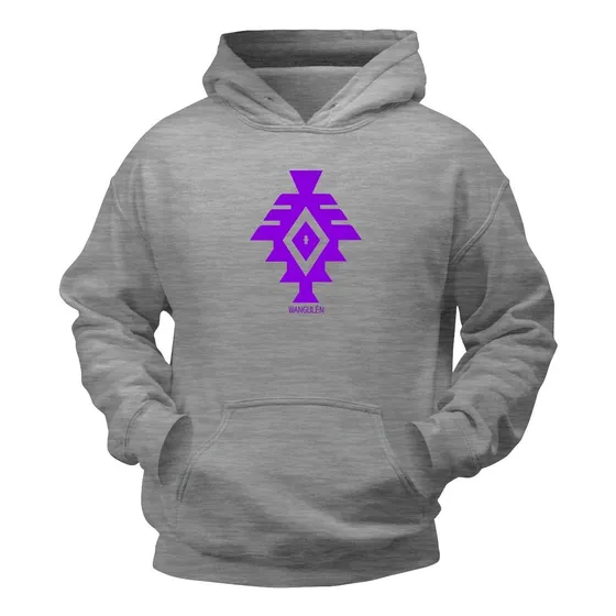 Polerón Canguro - Capucha - Modelo Mapuche / Wanguen