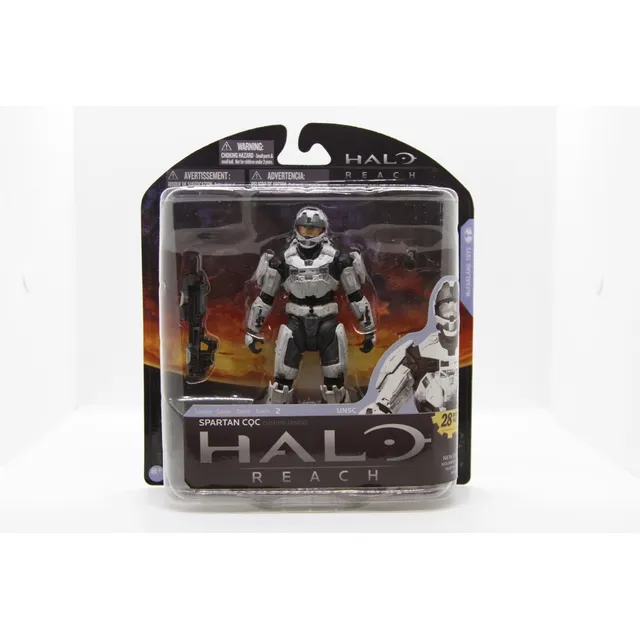 Figura Spartan Cqc Blanco Halo Reach Serie 2 Mcfarlane