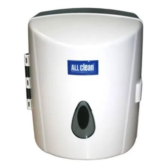 Dispensador Blanco O Negro De Toallas De Rollo 7  En Espiral