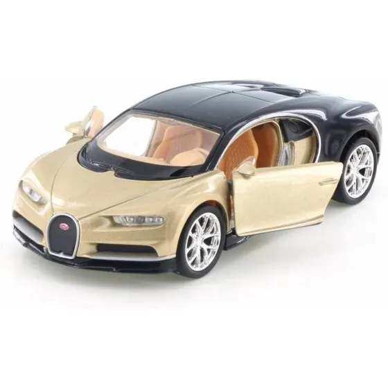 Auto Welly 1:36 Bugatti Chiron Pull Back Original Mundomania