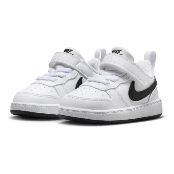 Tenis Para Niños Infantil Nike Court Borough Low Blanco 