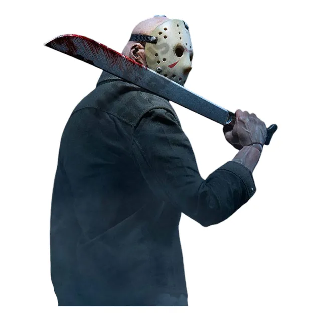 Mascara Jason + Machete 70cm Original Viernes 13 Halloween  