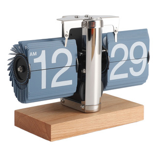 Relógio Flip Clock Large Number Desk Retro Vintage Auto Relógio Flip Clock Large Number Desk Retro Vintage Auto