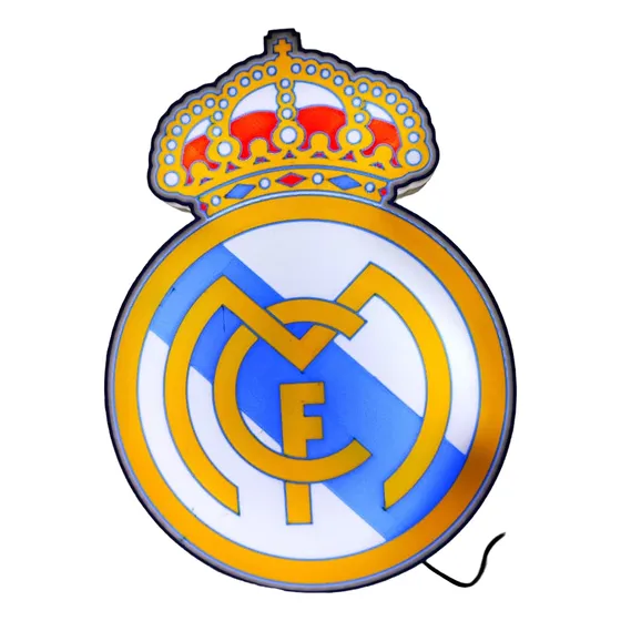Lampara Real Madrid Caja De Luz Lightbox