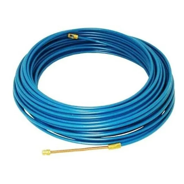 Guia Passa Fio Sonda De Pvc Alma De Aço Profissional 20 Mts