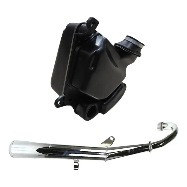 Caja Filtro Aire Suzuki Ax100/115 + Mofle Cromado Ax100
