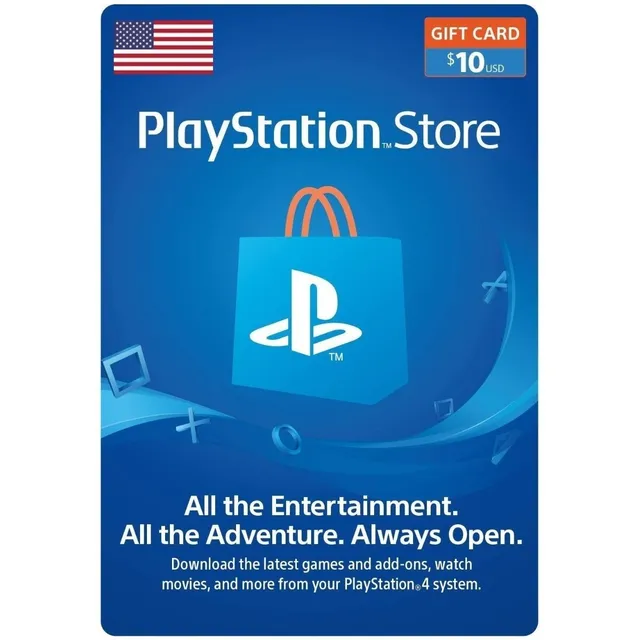Tarjeta Playstation Store Psn Network [ Codigo Digital ] 10 