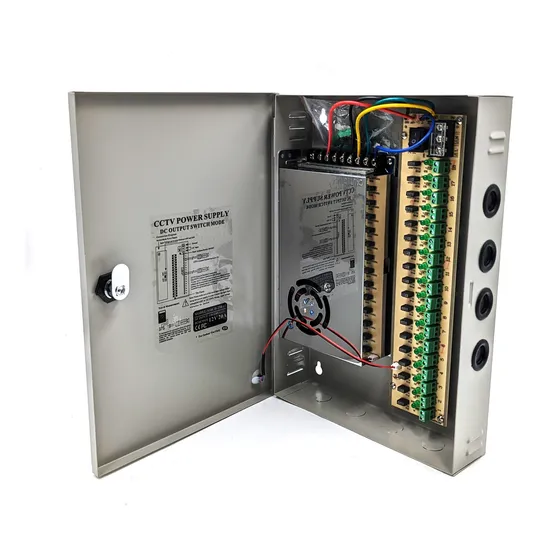 Fuente De Poder Centralizada 12v 20amp 18 Canales 20a Cctv