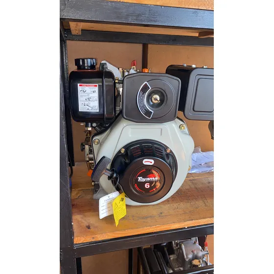 Motor Toyama Diesel De 6hp Eje Rosca-cuña