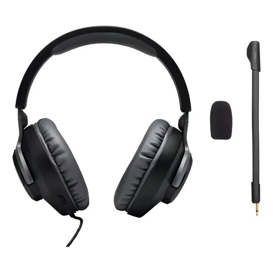 Audífonos Jbl Jblfreewfhblka Con Micrófono Extraíble Luz Negro