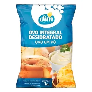 Ovo Integral Desidratado Em PĂł Pasteurizado 1kg Ovo Integral Desidratado Em PĂł Pasteurizado 1kg