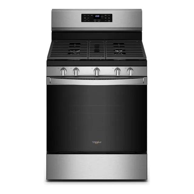 Estufa A Gas  Whirlpool De 30 Pies De 5 Hornillas