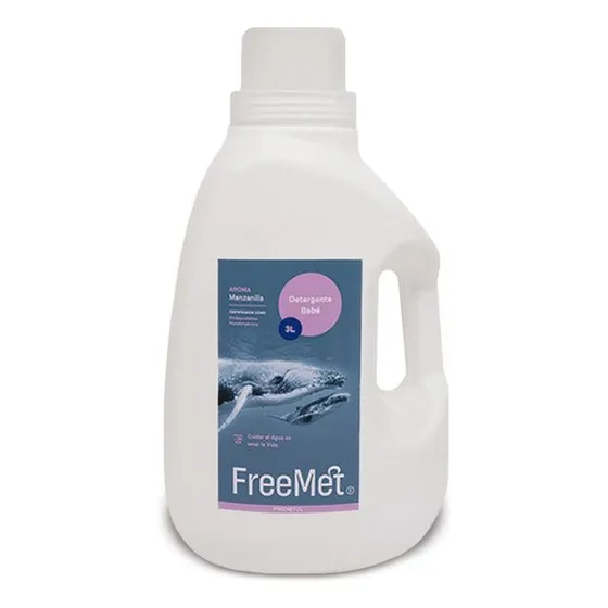 Freemet Detergente Liquido Concentrado Bebe 3 L