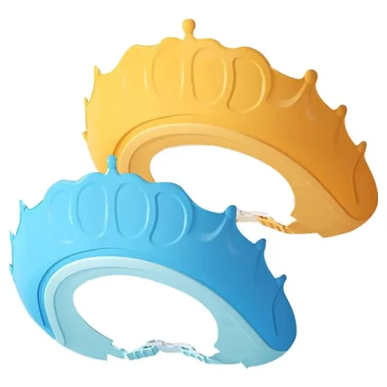 Pack X 3 Unid Corona Gorro De Baño Sombrero Bebe Niños Ojos