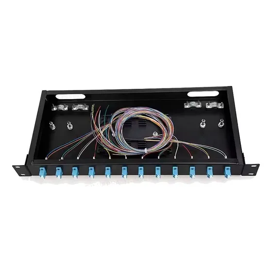 Bandeja Rack Odf Para Fibra Optica Sc/upc 12 Puertos