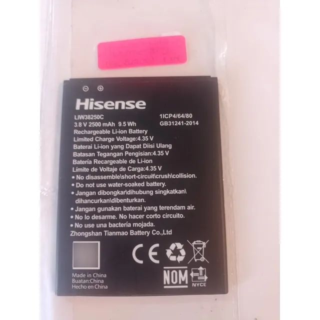 Bateria Original Hisense Liw3825c Para Telefono Hi2