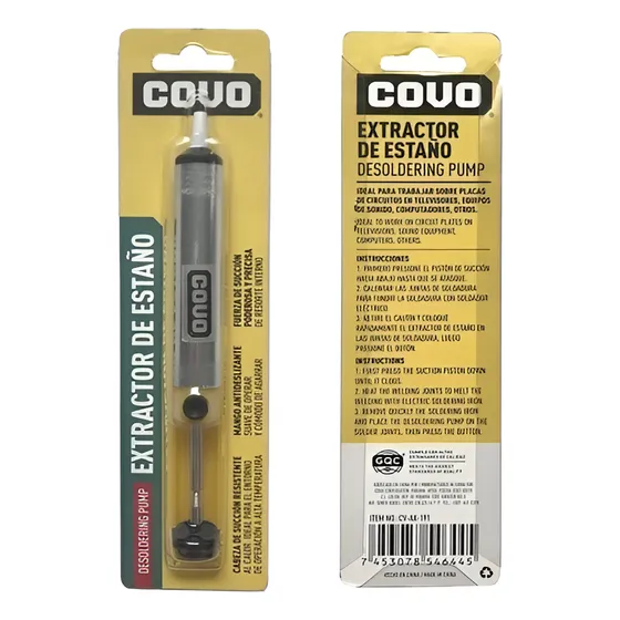 Extractor Succionador Desoldador De Estaño Covo
