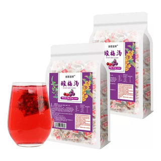 2 Palitos De Ciruela Agridulce, Bolsa De Té De Frutas Agridu 2 Palitos De Ciruela Agridulce, Bolsa De Té De Frutas Agridu