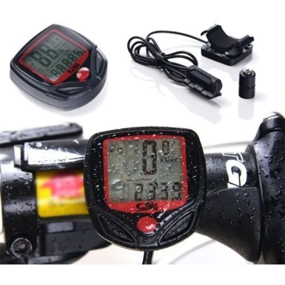 Velocímetro Para Bicicleta 15 Funciones / Odometro / Hora 