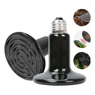 2 Lâmpadas De Aquecimento De Cerâmica 110v 100w Para Répteis 2 Lâmpadas De Aquecimento De Cerâmica 110v 100w Para Répteis
