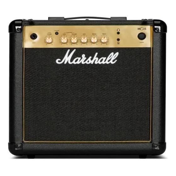Amplificador Guitarra Marshall Mg15cf Goldseries 15w -oddity Color Negro