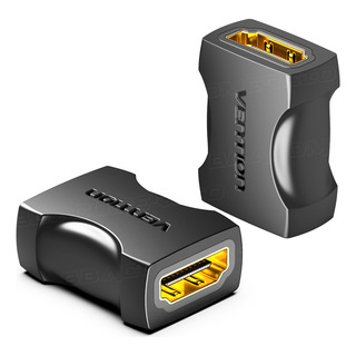 Adaptador Emenda De Cabo Hdmi 4k 60hz Fêmea X Fêmea Vention Adaptador Emenda De Cabo Hdmi 4k 60hz Fêmea X Fêmea Vention