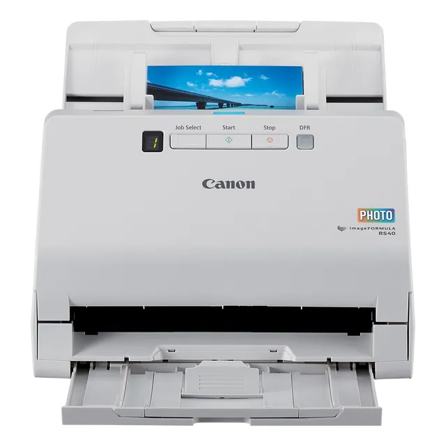 Escáner Canon Imageformula Rs40 Color Blanco