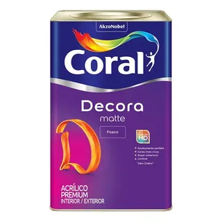 Tinta Coral Lavavel Decora Matte Fosco 16l Recado De Amor Tinta Coral Lavavel Decora Matte Fosco 16l Recado De Amor