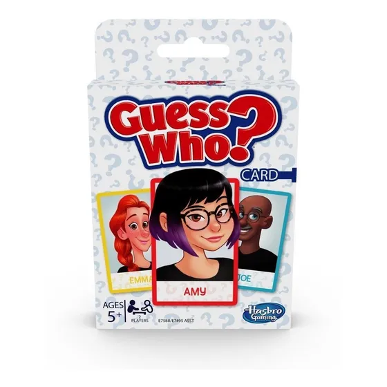 Juego Adivina Quien? - Juego De Cartas - Hasbro Original
