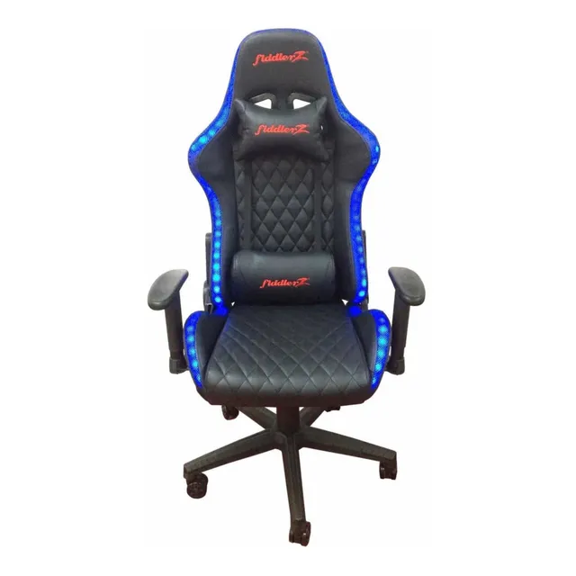 Silla Escritorio Gamer, Retroiluminada Led, Ergonómica