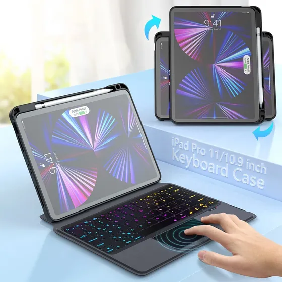 Estuche Para iPad Pro 11 Teclado Generacion Air Magico