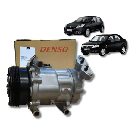 Compressor Sandero 1.0 2008 2009 2010 2011 2012 2013 2014