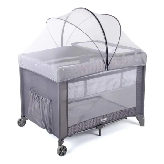 Berço Portátil Sereno Infanti Grey Hail IMP91562