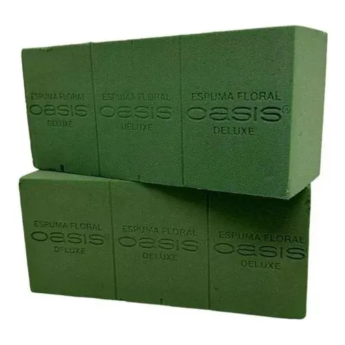 Esponja Floral Oasis Espuma Flores Follajes Macetas X6 Unid