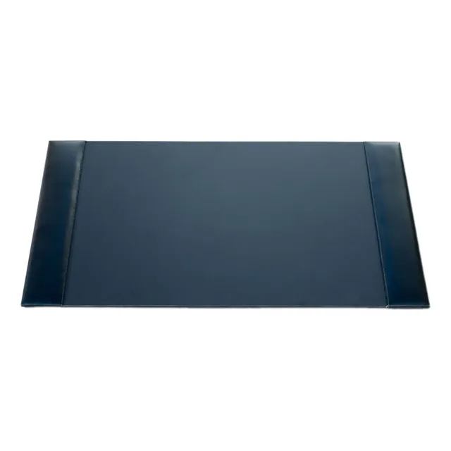 Blotter De Escritorio De Cuero De Lujo 76 X 46 Cm Negro