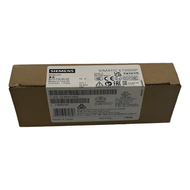 6es7193-6bp00-0ba0 Simatic Et200sp Base Unit  Siemens
