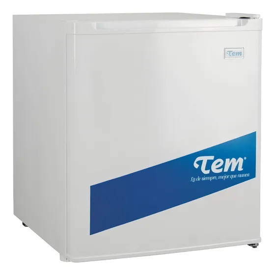 Heladera frigobar Tem T0URF085W5103 color blanco con capacidad de 46L 220V