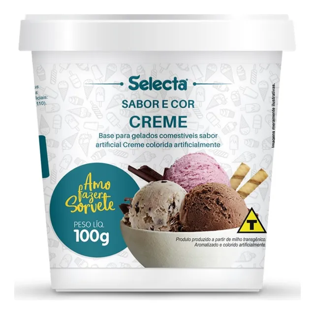 Base Selecta Caseiro Creme 100gr