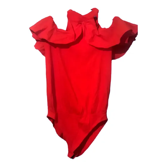 Body Entero  Rojo Zara Teafaluc Talla M Impecable