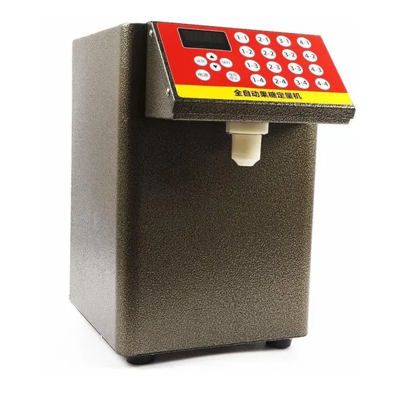 Dispensador Automatico Fructosa Equipo Te Burbuja Ayuda