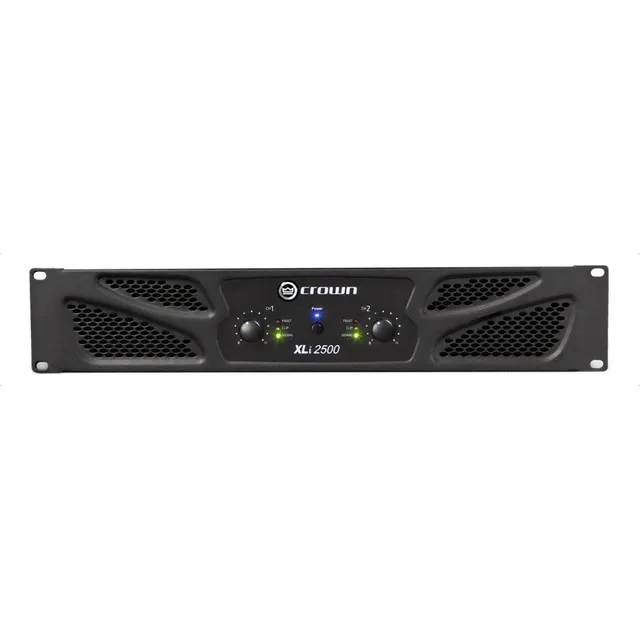 Crown Xli2500 Amplificador De Potencia 1500 W A 8 Ohms Color 52049 Potencia de salida RMS 750 W