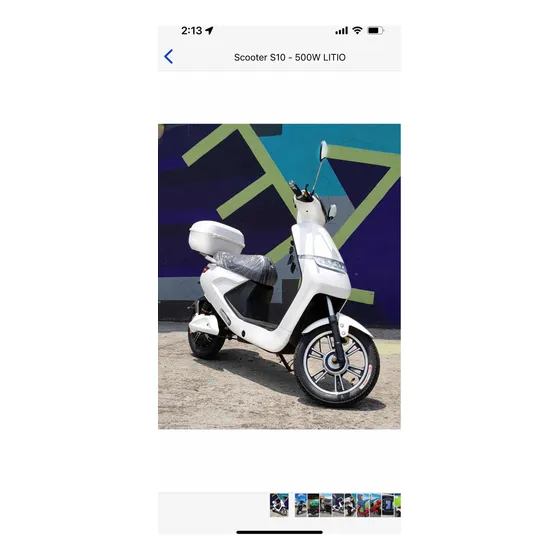 Bicicleta Eléctrica  Scooter S10 Solo Bogotá 