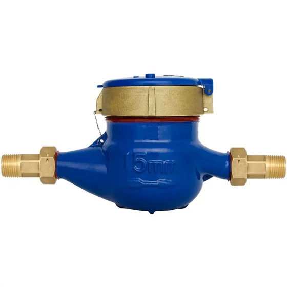 Medidor De Agua De 1/2 Conectores En Bronce