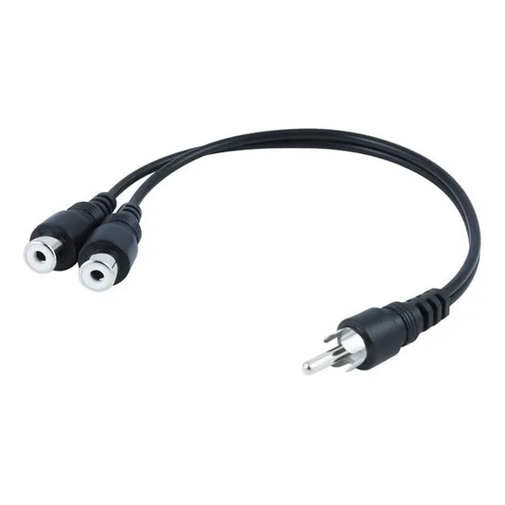Cable Rca Tipo Y 2 Machos 1 Hembra